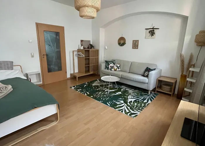 Gruenspecht Am Klein Venedig, Zentral Mit Balkon, Arbeitsplatz, Kueche, Badewanne Etc Daire